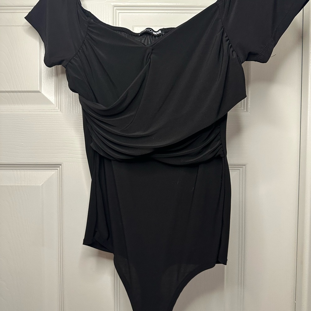 Fashion Nova Black Bodysuit